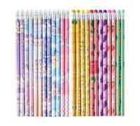 24 Pieces of Children's Pencils, Cute Cartoon Pencils, Writing Tools, Learning Stationery, Student Supplies, Student Rewards