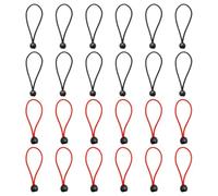 24 Pieces Of Elastic Rope With Ball, Portable Elastic Ball, Tent Fixing Rope, Storage Elastic Rope, Trampoline Binding Rope, Tarpaulin Fixing Rope