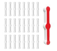 24 Pieces of Mosquito-Proof Window Screen Fixing Magnetic Strips, Convenient Window Screen Holder, No-Punch Window Screen Clip, Suitable for Mesh Curtains, Door Curtains, Insect-Proof Nets