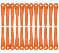 24 pieces of plastic knives for Stihl Polycut 6-2, 6-3, 7-3, 28-2, 48-2, replacement blades 40020071000