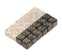 24 Pieces Positive and Negative Dice Counters Set for MTG, CCG, Card Games