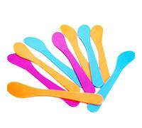 24 Pieces Stir Sticks Kit Reusable Plastic Stirring Sticks Mask Mixing Spatula Applicator for Mixing Smear Mask Cosmetic Epoxy Resin Paint (Random Color)