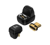 24 Pin USB C Adapter U-Shaped 180 40Gb/S Data Transfer Converter Male to Female, 8K Video, 100W PD