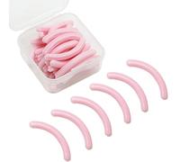 24 Pink Eyelash Curler Refills - Universal Silicone Pads