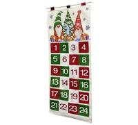 24 Pocket Advent Calendar 24 Days Large Foldable Reusable
