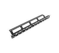 24-Port Empty Patch Panel 1U 19" Staggered PPKS-1224-B
