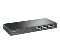 24 Port Unmanaged Gigabit Ethernet Switch Steel Case Ethernet Splitter Desktop &