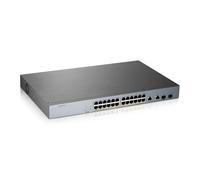 24 Port Zyxel GS1350-26HP Gigabit Smart Managed PoE Switch with GbE Uplink, 24x