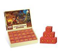 24 Puzzle Boxes Advent Calendar - Santa Claus Christmas Jigsaw Puzzle, for Women, Men, Kids & Puzzle Lovers(C)