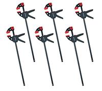 24” Quick Grip Rapid Ratchet Vice Bar Clamps Holder Spreader Speed Clamp 6pc
