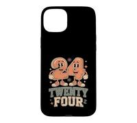 24 Retro Cute Birthday Twenty Four Case for iPhone 15 Plus