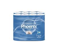 24 Roll Phoenix Soft Supreme Luxury Quilted 3 Ply Non-Fragranced Toilet Rolls (24)