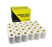 24 Rolls - SPORTTAPE EAB Fabric Strapping Tape - 7.5cm x 4.5m | Elastic Adhesive Bandage Fabric Wrap, Rugby Lifting & Strapping Tape, Extra Strong Sports Bandage, Non-Tear Centreline, Cloth EAB