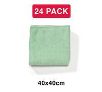 24 Rubbermaid Commercial Cleaning Products MicroFibre Cloths (40cm x 40cm) New
