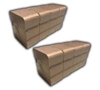 24 RUF Briquettes 20kg Heat Bricks - Sustainable Compressed Wood Eco Friendly Blocks - For Stoves Log Fire Stove Wood Burners Fireplaces BBQ Firepits Grills - Easy to Store