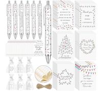 24 Sets Coworker Christmas Gifts Bulk Inspirational Pens Motivational Notebooks Thank You Gift Pen Employee Appreciation Gifts for Colleagues Staff Team Teacher Nurse School Office Xmas Positive Gift