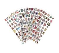 24 Sheet Vintage Scrapbook Letter Stickers, Cute Alphabet Stickers, Self Adhesive Scrapbook Supplies for Scrapbooks, Notebook, Classroom Decor, Door, Mailbox, Water Bottle, DIY Art Album Crafts