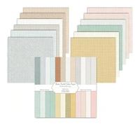 24 Sheets 12x12in Scrapbook Paper, Double Sided Boho Vintage Paper