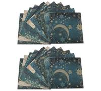 24 Sheets Astrology Mysterious Starry Sky Scrapbook Paper, 6 inch Decorative Paper Crafts Pages Scrapbooking Pages for Crafters