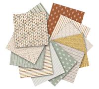 24 Sheets Boho Scrapbook Paper,6"×6” Scrap Book Paper,Pattern Papers,Single-Sided Decorative Craft Papers,for Card Making, Scrapbooking DIY Decorative Background