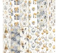 24 Sheets Christmas Pattern Paper 12'' x 12''