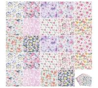24 Sheets Double-Sided Pattern Paper - 12 Floral Designs, 30×30cm, for Scrapbooking, Card Making, Origami, Gift Wrap - Vintage, Botanical, Tropical Styles(Pink-24 photos-12*12 inches)