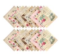 24 Sheets Floral Scrapbook Paper Scrapbooking Supplies Assorted Scrapbook Paper for Crafters Scrapbookers DIY Enthusiasts Card Makers Artists Journalers Teachers Students Kids Hobbyists (Art C)
