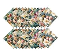 24 Sheets Floral Scrapbook Paper Scrapbooking Supplies Assorted Scrapbook Paper for Crafters Scrapbookers DIY Enthusiasts Card Makers Artists Journalers Teachers Students Kids Hobbyists (Flowers J)