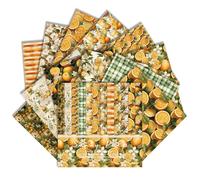 24 Sheets Fruit Scrapbook Paper Single-Sided Pattern Cardstock for Card Making Decorative Paper Folded Card Supplies Gift Wrapping Planners Journals DIY Crafts Photo Album (Orange)