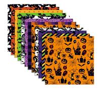 24 Sheets Halloween Scrapbook Paper 30x30cm for Scrapbooking, Halloween Cardstock, DIY Crafts, Card Making, Invitations, Envelopes, Origami, Journaling, Decorative Cards, Art Backgrounds Paper Pad