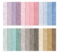 24 Sheets Scrapbook Paper,12x12 Inch Scrapbooking Papers Boho Pattern Paper Set,Double-Sided Craft Decoupage Papers for DIY Card Making,Crafts,Art Journaling,Gift Decoration,Photo Album(Multicolour)