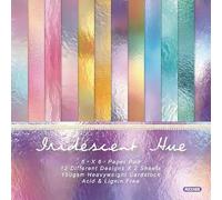 24 Sheets Scrapbook Paper Pad , 6 x 6 Inch Colorful Decorative Scrapbooking Paper for Card Making Folded Wrapping Material Junk Journals Supplies DIY Crafts Photo Album