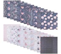 24 Sheets Scrapbook Paper Set 30.5x30.5cm Double Sided Patterned Paper Pad 160GSM Cardstock for Greeting Cards Journal layouts Origami and Present Packaging Retro Style Color Matching