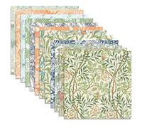 24 Sheets William Morris Pattern Paper 12" x 12" William Morris Scrapbook Paper Pad Double-Sided Vintage Floral William Morris Floral Pattern Paper Vintage Floral Botanic Patterned Decorative Paper