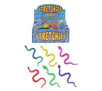 24 Stretchy Snakes - Assorted Colours