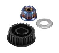 24 Teeth Primary Pulley Belt Pulley Nut Compatible With Light X S X 160 260 Electric Bike Parts For Primary Drive System(Set)