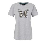 (24 UK, Grey Marl) Regatta Womens/Ladies Filandra VX Butterfly T-Shirt
