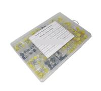 24 Values*10PCS Correction Capacitor Kit 63V-100V 102J-105J Polypropylene Film Capacitors 240PCS IDGTTLDF