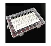 24 values 180pcs 250V 1nF to 3.3uF (102~335) 10nF 47nF 100nF 0.1uF 0.47uF 1uF 1.5uF CBB metal film capacitors Assortment Kit Box RUAJOGYNVM