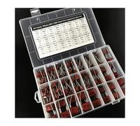 24 values 180pcs 250V 1nF to 3.3uF (102~335) CBB metal film capacitors Assortment Kit with storage box RUAJOGYNVM