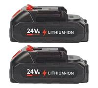 24 volt battery: 24v Mini Chainsaw Battery Long-lasting Rechargeable Lithium for Electric Mini Chainsaw, 2PCS