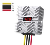 24 Volt to 12 Volt Converters 30A 360W Step Down Converter with LED Display, MCU Safety Chip, Waterproof Power Supply for Car, Truck, Boat, Solar, Golf Cart