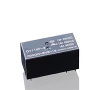 24 Volts Miniature Power Relay 2 * SPST-NO 16AMP 250VAC 16A 30VDC 6-Pin 0.4W High Current 1A Contact Form Sealed Protection(24V)