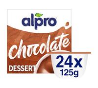24 x 125g Alpro Chocolate Flavour Dessert Made from Soya Gluten Free