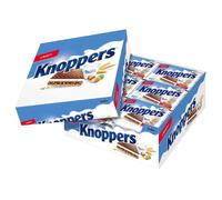 Storck Knoppers Chocolate Sandwich Filled Hazelnut Wafer Biscuits Pack 24 x 25g