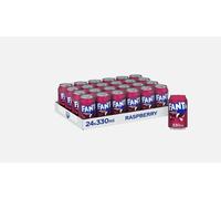 24 x 330ml Fanta Raspberry ZERO Soft Drink NEW LIMITED EDITON Fruity Flavour Can