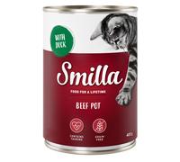 24 x 400g Smilla Wet Cat Food - Special Price! * - Tender Beef with Duck (24 x 400g)