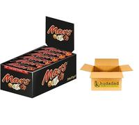 24 x 51g Bars - Mars Chocolate Bars Milk Chocolate Bulk Box - Soft Nougat, Rich Caramel & Smooth Chocolate - Individually Wrapped Treats for Gifting & Snacking