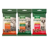 24 X 60g Natures Menu Gluten-free Natural Dog Treats - Bulk Multibuys 12 x 60g Chicken + 12 x 60g Lamb