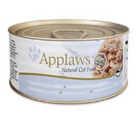 24 x APPLAWS CAT FOOD TUNA FILLET WITH CHEESE premium adult meals bp pet feed